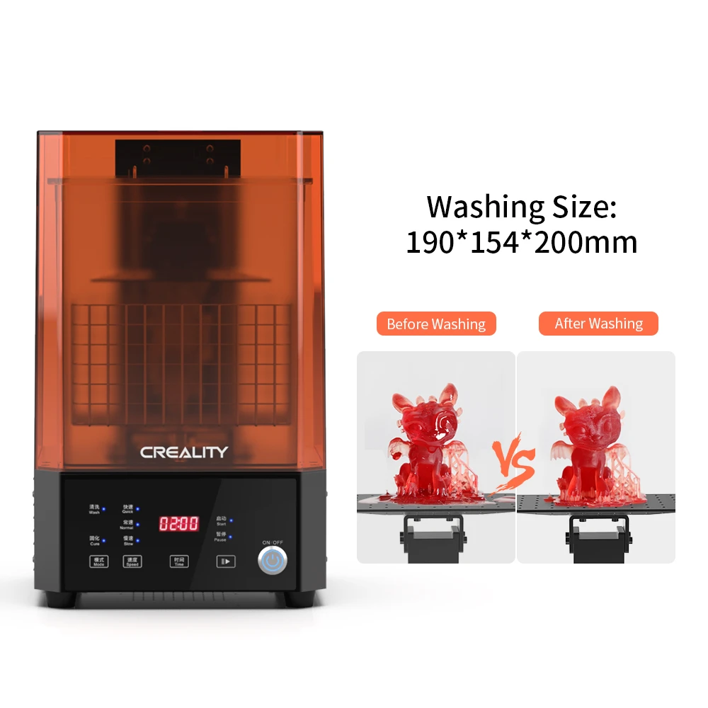 UW-01 Washing/Curing Machine, Creality 3D Printer UK