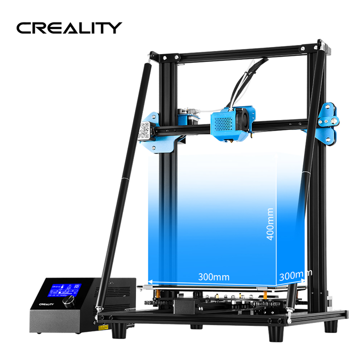 Creality Impresora 3D CR-10 Tamaño de impresión Grande 300 × 300 × 400 mm DIY 3D Printer Kits En Aluminium 