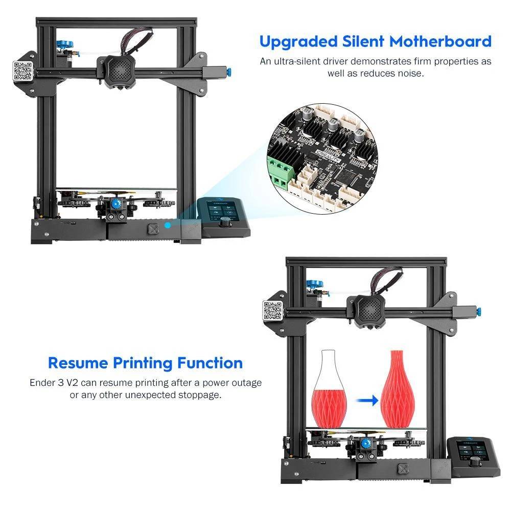 Creality Ender 3 V2 Printer UK, Creality 3D Printer UK