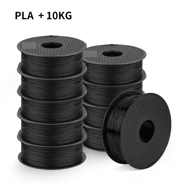 Ender/CR 3D Printer PLA Filament, Creality Ender Series PLA Filament Black/White Bundles 10Pack, 1KG/Pack Creality-UK