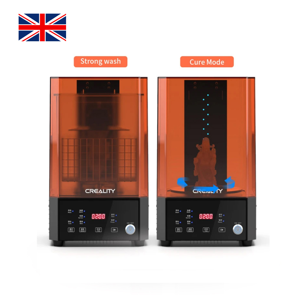 UW-01 Washing/Curing Machine, Creality 3D Printer UK-1