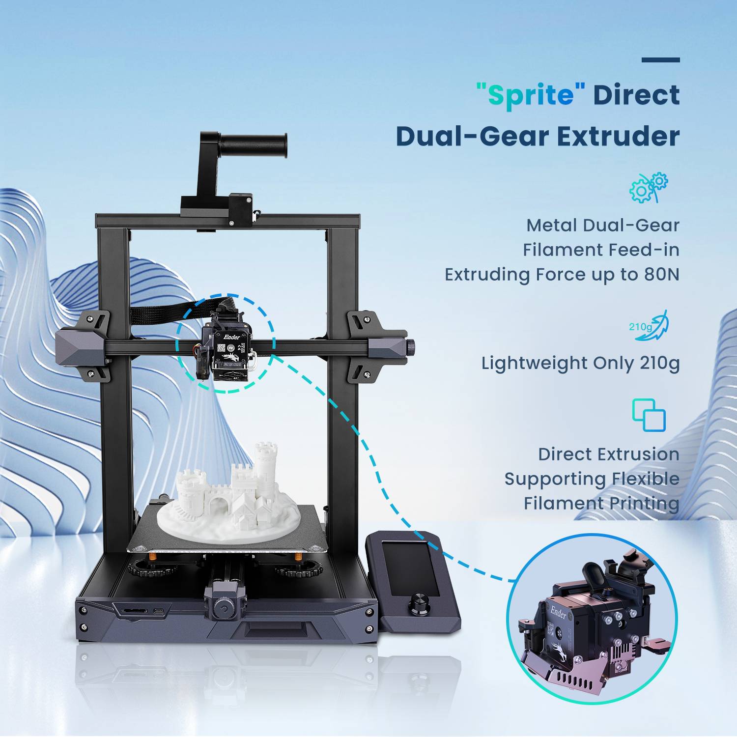 Creality ender series ender 3 ender 5 ender 6 3d printers for sale