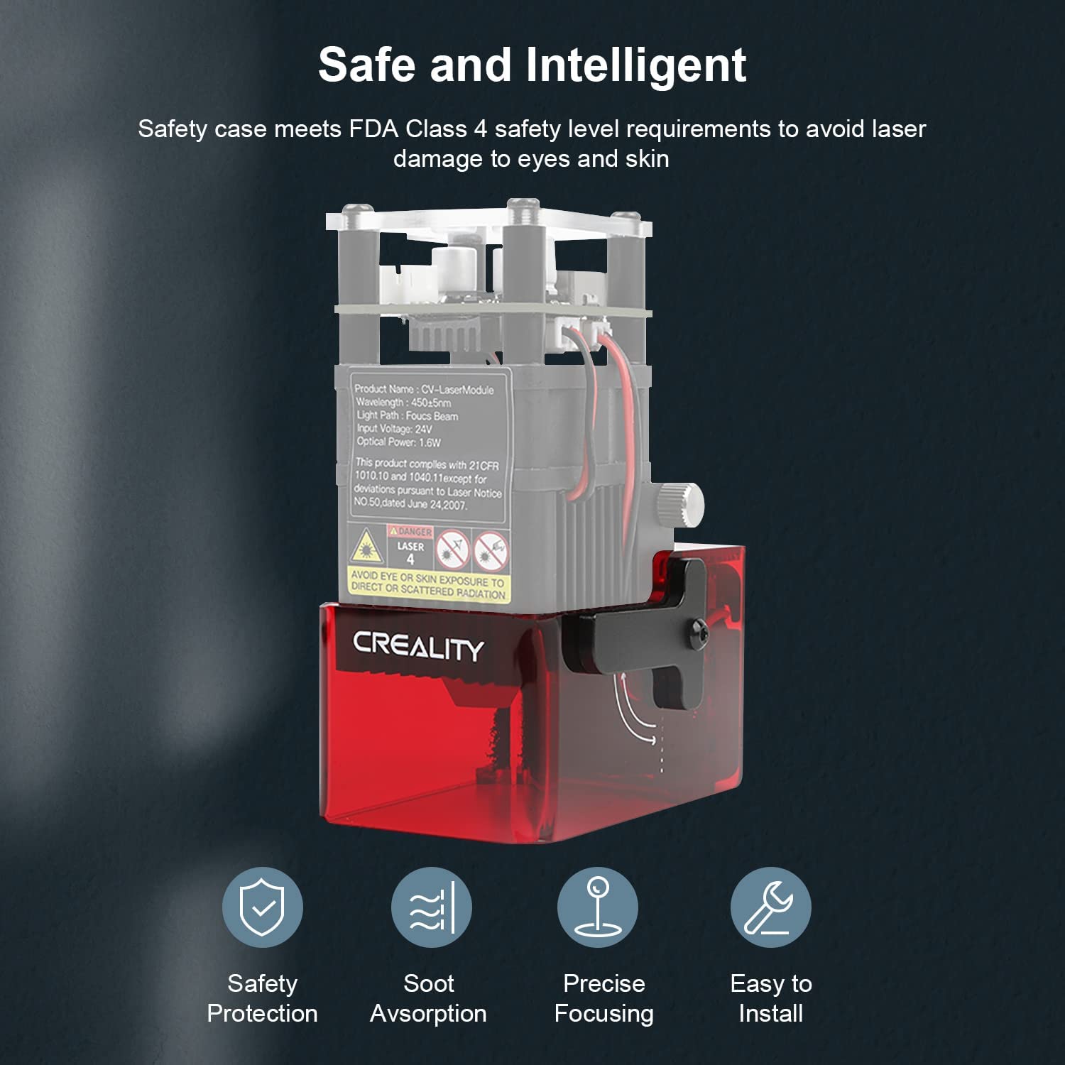 Ender3 S1 Pro/Plus Laser Engraver Kit Creality Official Creality 3D