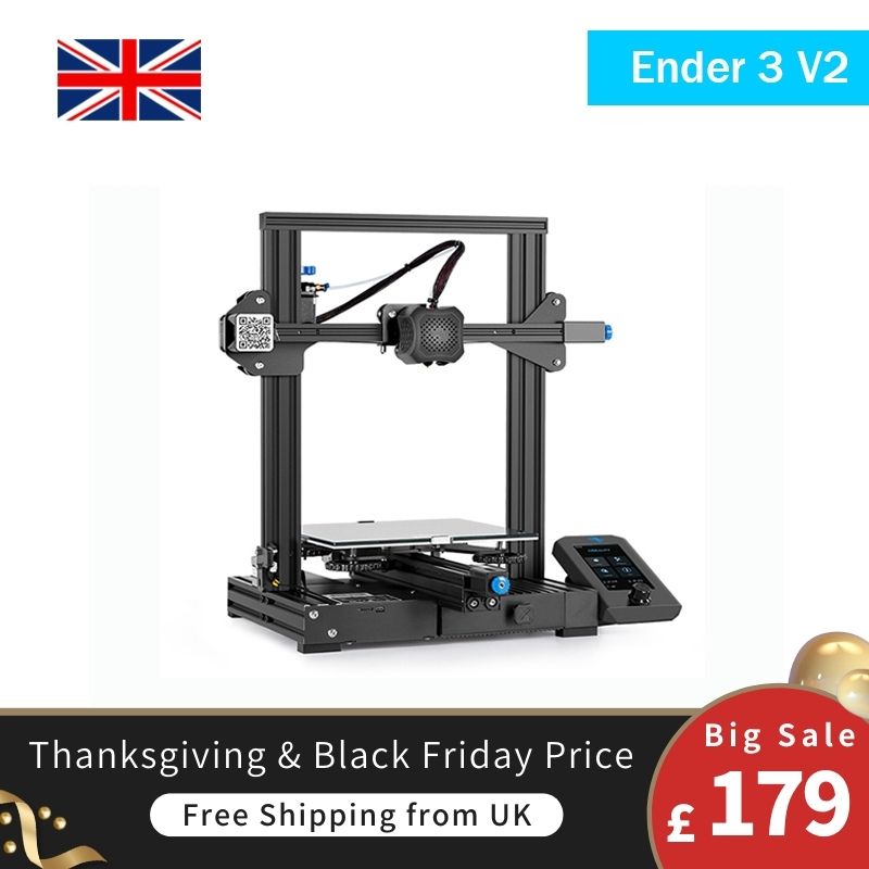 3D 235X235mm vetro piastra di calore stampa letto per Ender 3 5 6 PRO PLUS S1 S6 gratis in UK 