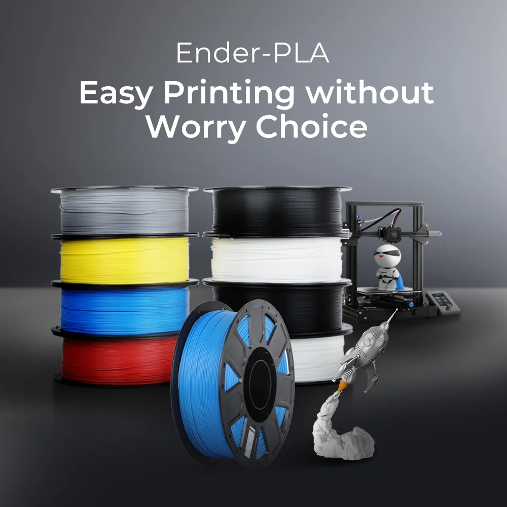 Creality 4KG PLA Filament  PLA Filament for Ender/CR 3D Printer