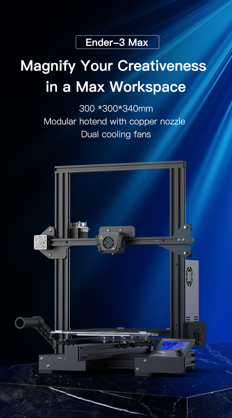 Creality Ender-3 Max 3D Printer,  Ender-3 Max parameter