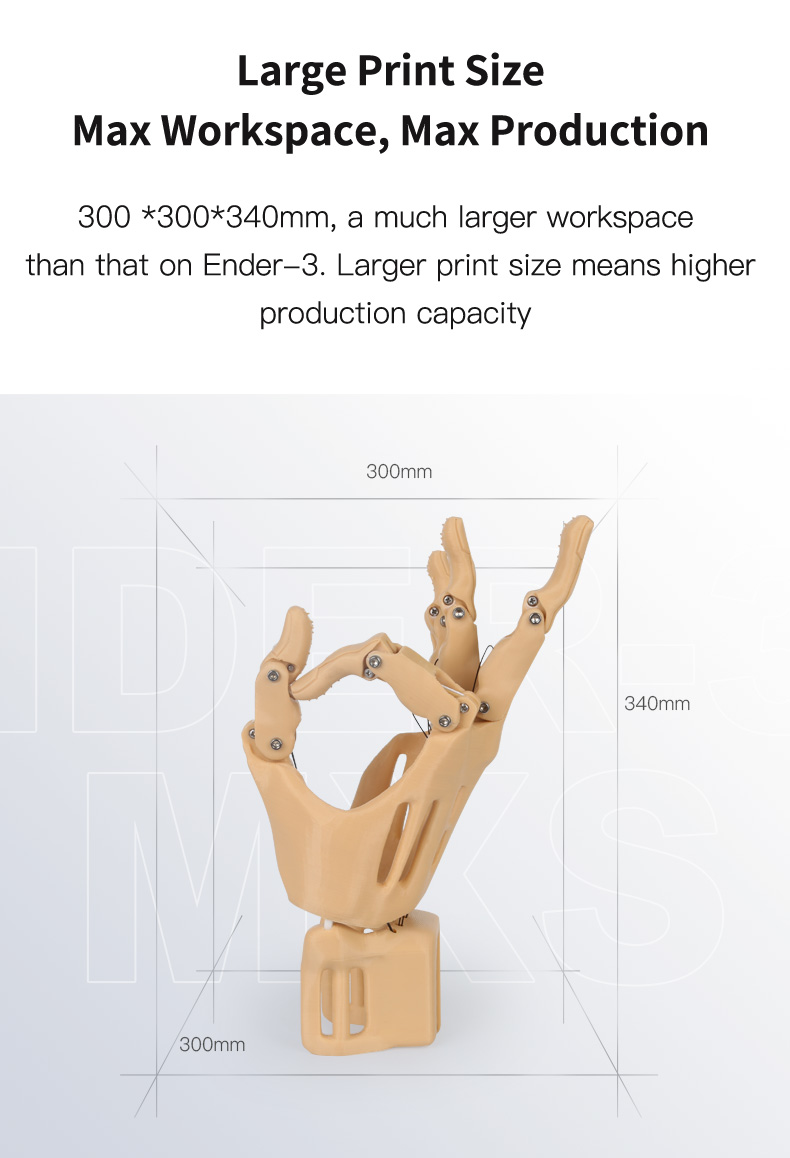 Creality Ender-3 Max 3D Printer,  Ender-3 Max parameter