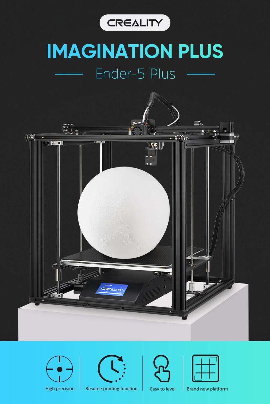 Creality Ender 5 Plus 3D -Drucker