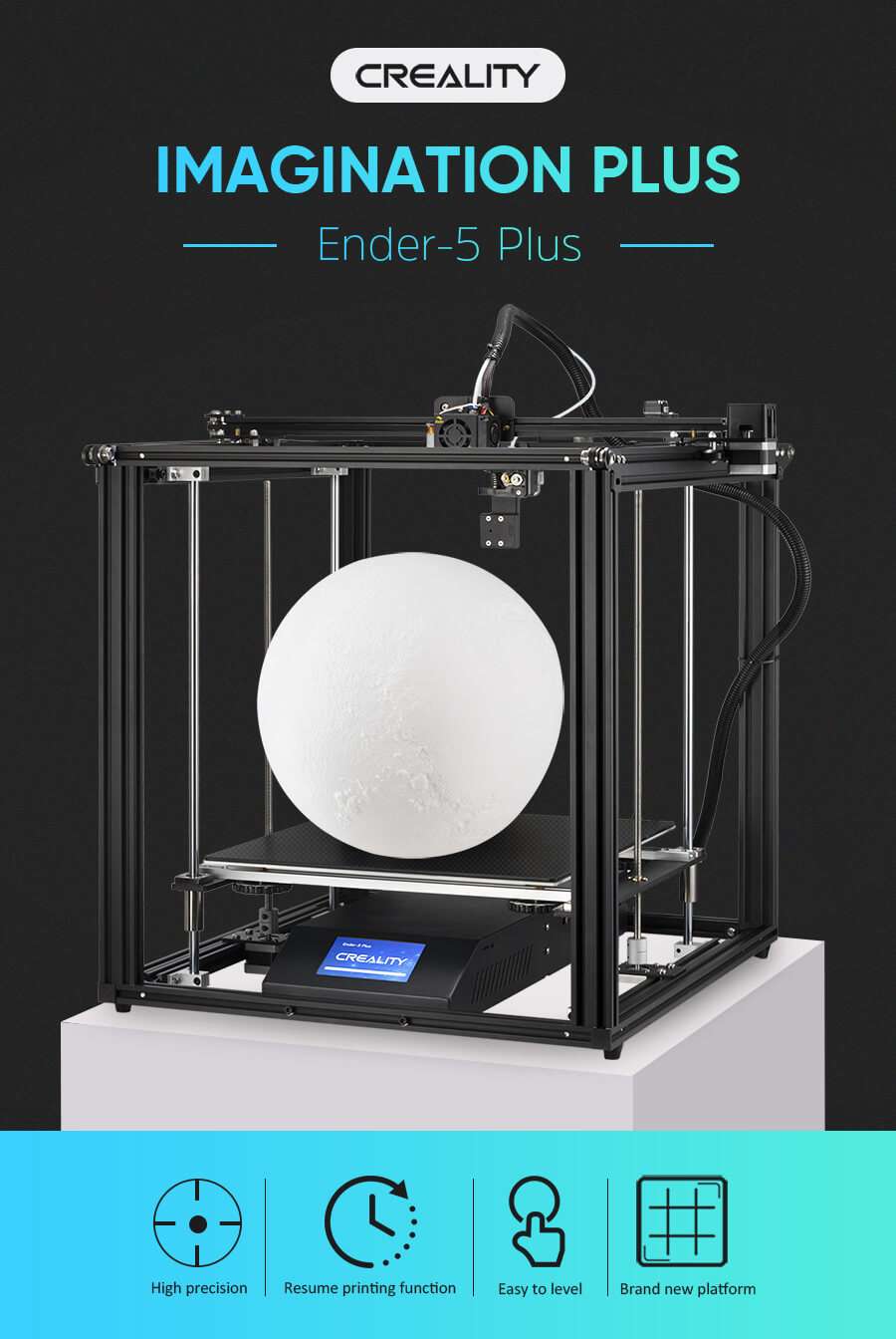 Creality Ender 5 Plus 3D Printer