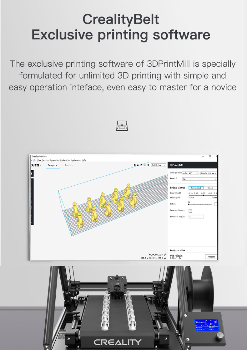 Creality cr 30 3D Printer uk