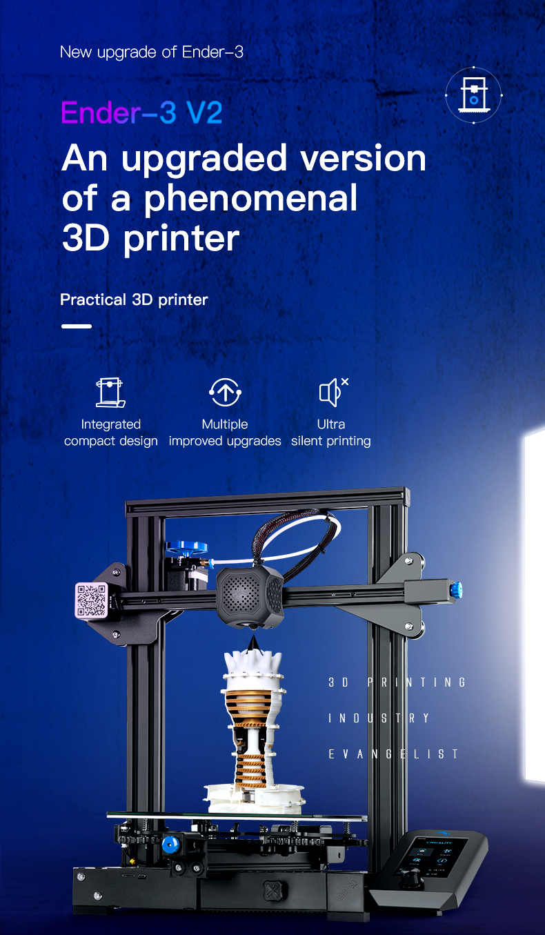 Imprimante 3D Creality Ender-3 V2
