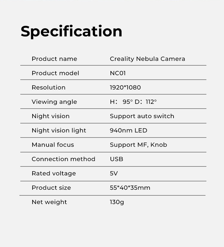 Creality Nebula Pad + Camera Smart Kit, High Speed Printing Control Pad,  Dual Core CPU 4.3 inch Touch Screen, Real-Time Monitoring Time-Lapse 3D