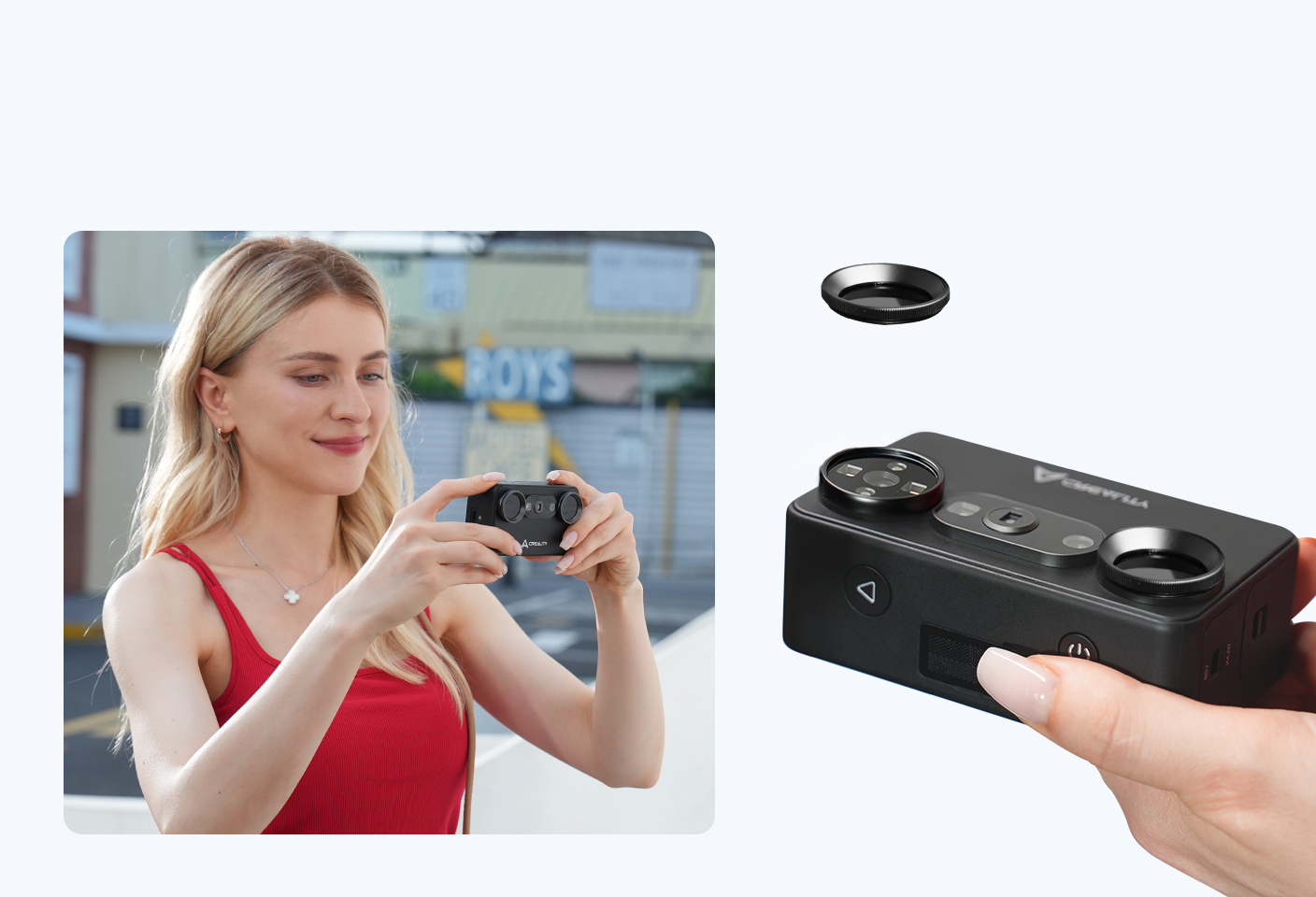 Creality Pika outdoor 3D scanning