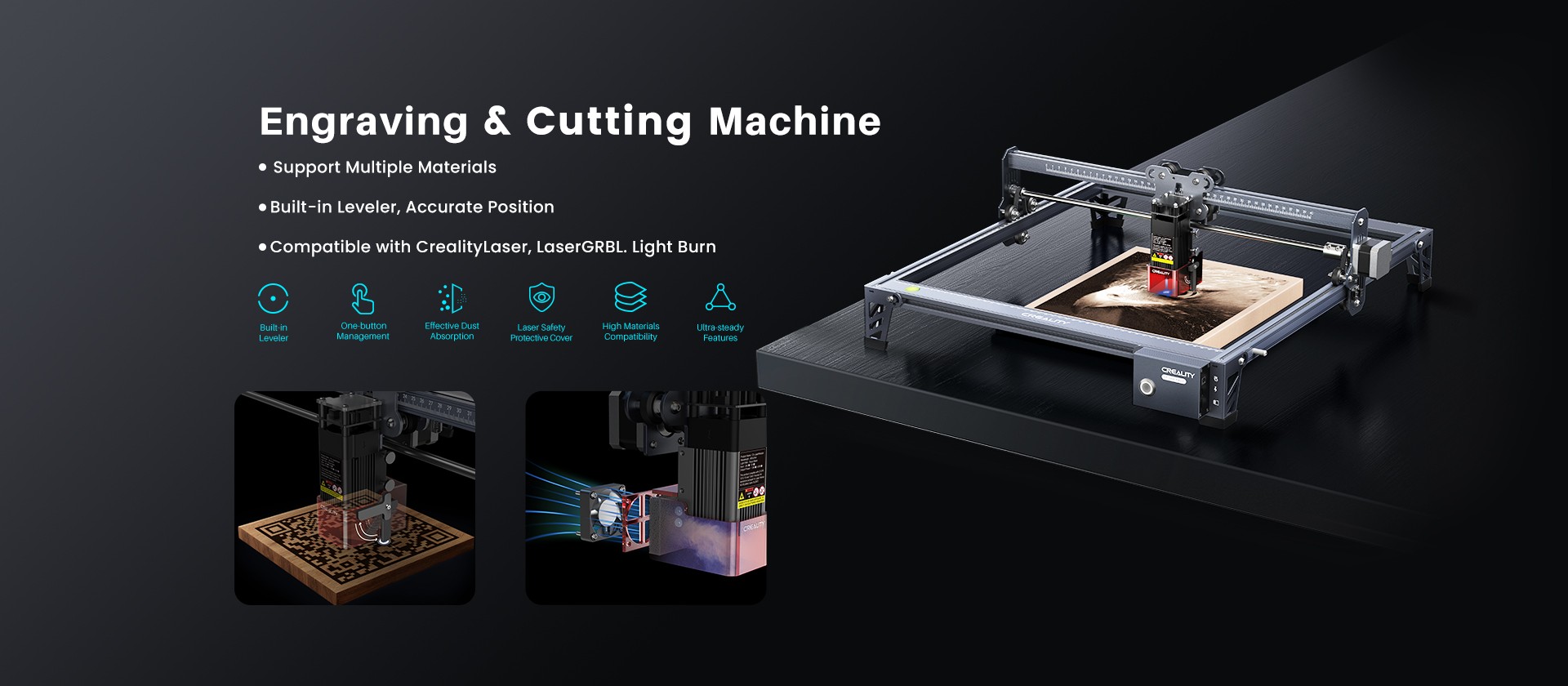 Ender3 S1 Pro/Plus Laser Engraver Kit Creality Official Creality 3D